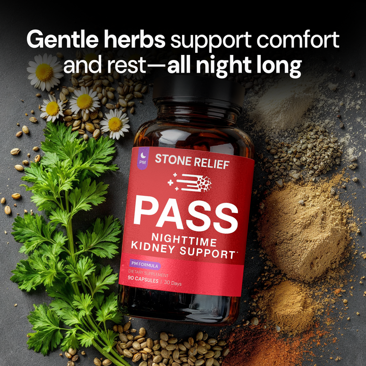 Pass PM - Nighttime Kidney Support - Stone Relief