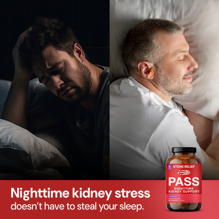 Pass PM - Nighttime Kidney Support - Stone Relief