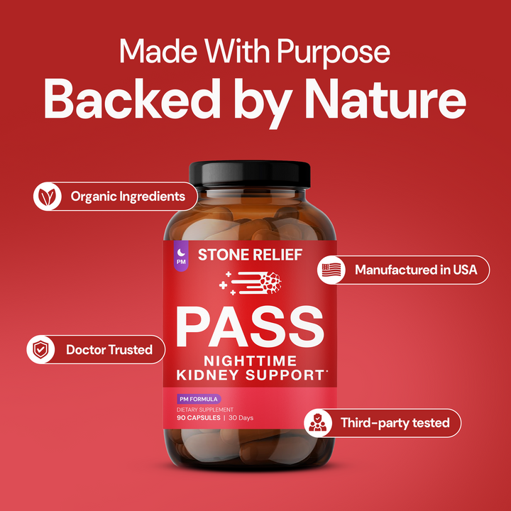 Pass PM - Nighttime Kidney Support - Stone Relief