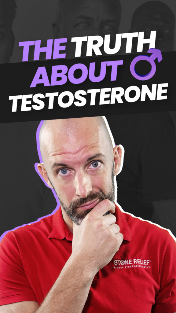 Is testosterone really linked to kidney stones?